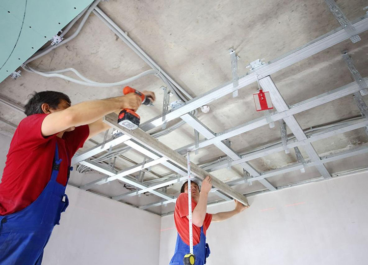 Đơn vị nào thi công trần thạch cao giật cấp chuyên nghiệp?
